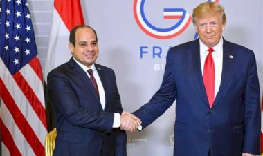 الرئيس السيسى يلتقى نظيره الأمريكى على هامش قمة السبع بفرنسا