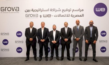 المصرية للاتصالات WE توقّع مذكرة تفاهم مع "جروفا للتطوير العقاري" لتقديم حلول الاتصالات المتكاملة