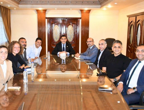 وزير الشباب والرياضة يبحث مع رئيس شركة "I events" ترتيبات عدد من الفعاليات الرياضية المقبلة