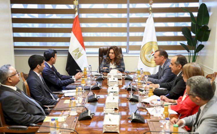 وزيرة التنمية المحلية تبحث مع الأمين العام لمنظمة المدن العربية تعزيز التعاون في مجالات التنمية المحلية والبيئة