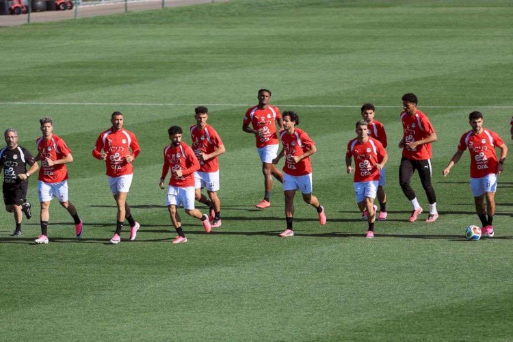 منتخب مصر يواصل تدريباته استعدادا لودية البرازيل