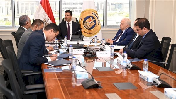 وزير الصناعة يلتقي رئيس جمعية رجال الأعمال المصريين الأفارقة لبحث سبل تعزيز التعاون الصناعي