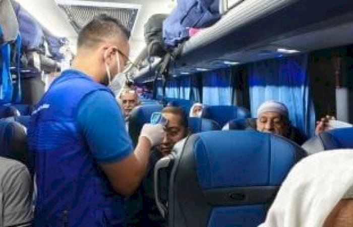 الحجر الصحي بجنوب سيناء يتابع عودة الحجاج المصريين عبر ميناء نويبع