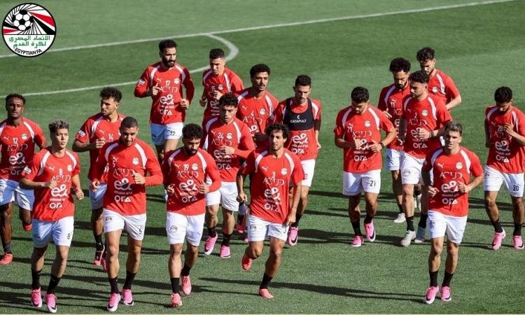 منتخب مصر يخوض مرانه الرئيسى الليلة استعدادا لمباراة بلجيكا فى كأس العالم