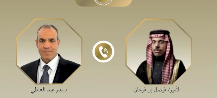 وزير الخارجية يبحث مع نظيره السعودي العلاقات الثنائية والتطورات الإقليمية