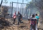 السيطرة على حريق مخلفات بكفر بطا في بنها