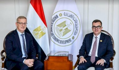 وزير التخطيط يبحث مع سفير أيرلندا تعزيز التعاون في مجالات "الاقتصاد الأخضر" والتكنولوجيا