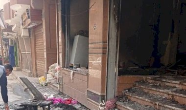 السيطرة على حريق داخل محل مفروشات فى المعصرة