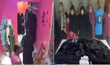 القبض على رجل و4 سيدات سرقوا بضاعة من داخل محل بالمقطم