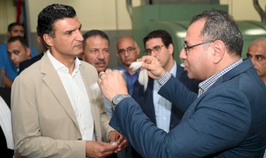 وزير الصناعة يستهل جولته بمدينة المحلة الكبرى بتفقد مجمع مصانع شركة مصر للغزل والنسيج