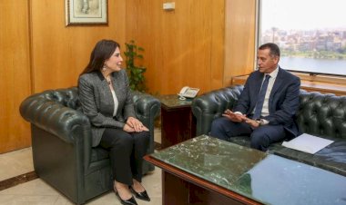 وزيرة الإسكان ومحافظ أسوان يبحثان موقف منظومة مياه الشرب والصرف الصحي بالمحافظة