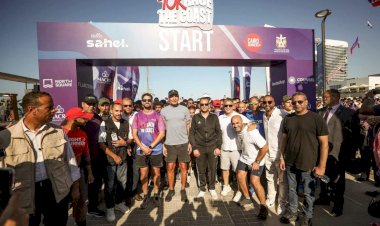 وزير الشباب والرياضة يطلق النسخة الثالثة من سباق "10K Race the Coast" بالساحل الشمالي