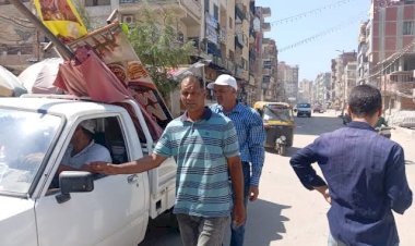 حملات مكبرة لإزالة التعديات والإشغالات المخالفة وإعادة الانضباط إلى الشوارع بالشرقية
