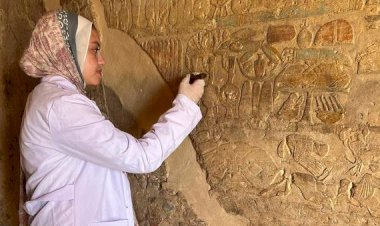 البعثة الأثرية المصرية تكشف عن ثلاث مقابر صخرية من عصر الدولة الحديثة بجبانة البوباسطيون   