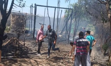 السيطرة على حريق مخلفات بكفر بطا في بنها