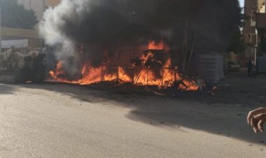 اندلاع حريق في محول كهرباء بأسيوط