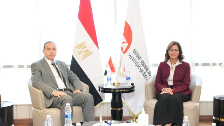رئيس لرقابة المالية يبحث مع مديرة الأكاديمية الوطنية للتدريب سبل التعاون في التوعية وبناء القدرات