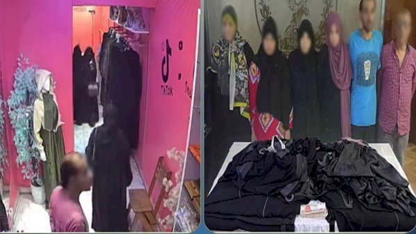 القبض على رجل و4 سيدات سرقوا بضاعة من داخل محل بالمقطم