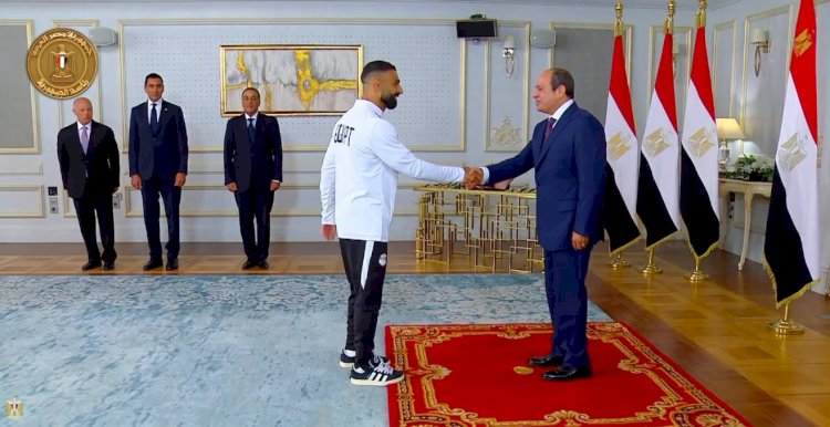 السيسي: المنتخب مثل مصر بشكل مشرف خلال كأس العالم بفضل جدية الأداء