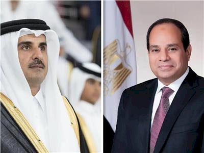 عاجل.. الرئيس السيسي يعزي أمير قطر في وفاة الشيخ حمد بن خليفة بقصر لوسيل
