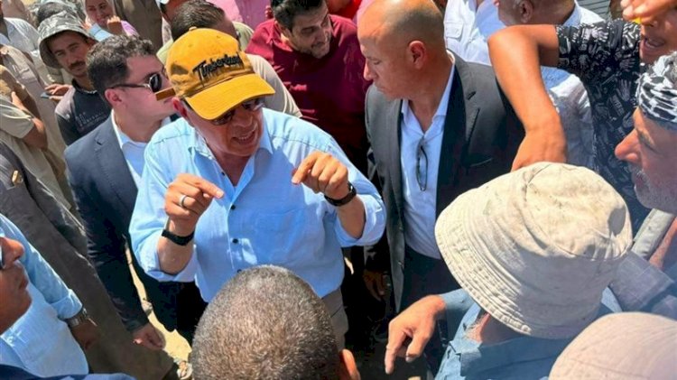 وزير ري يتابع ميدانيًا شكاوى المنتفعين، ويتفقد ترعة الفولي ومحطة رفع صان الحجر بالشرقية