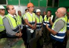وزير الصناعة يتفقد مصنع إنتاج السبائك بشركة سيناء للمنجنيز