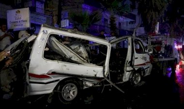 الصحة السورية: قتيلان و 13 مصابا في انفجار حافلة ركاب بمدينة جرمانا بريف دمشق