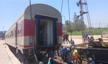 مصرع شخص مجهول الهوية صدمه قطار بالغربية