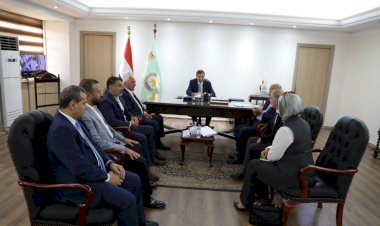 وزير الزراعة يلتقي وفداً من رجال الأعمال الأتراك لبحث فرص الاستثمار الشامل بالقطاع الزراعي والداجني