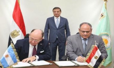 وزير الزراعة يشهد توقيع مذكرة تفاهم بين «البحوث الزراعية» والمعهد الوطني للتكنولوجيا الزراعية الأرجنتيني