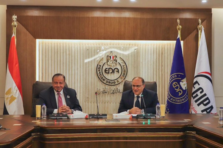 الجهاز المصري للملكية الفكرية يوقع بروتوكول تعاون مع هيئة الدواء المصرية لتعزيز الابتكار