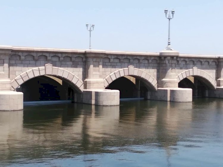 وزير الري يتابع المرحلة الثالثة لتأهيل قناطر إدفينا لرفع كفاءة توزيع المياه