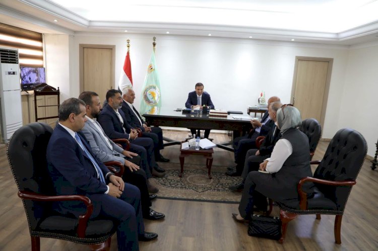 وزير الزراعة يلتقي وفداً من رجال الأعمال الأتراك لبحث فرص الاستثمار الشامل بالقطاع الزراعي والداجني