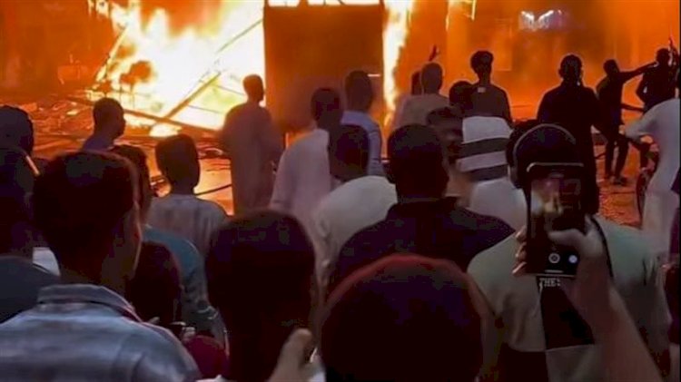 السيطرة على حريق نشب في محلات بقوص في قنا