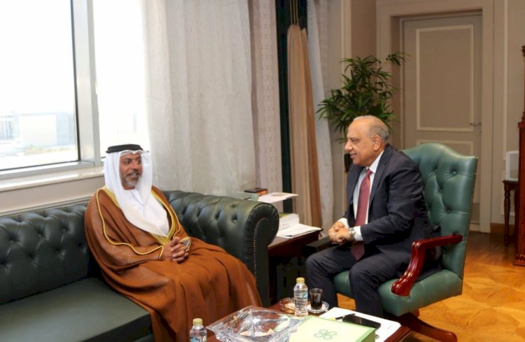 وزير الكهرباء يبحث مع سفير الإمارات بالقاهرة تعزيز التعاون والشراكة والاستثمار