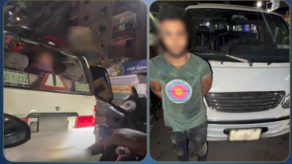 ضبط سائق عطل الحركة المرورية وتعدي علي شخص بالسب في القاهرة