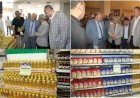 محافظ بنى سويف يتفقد المجمعات الاستهلاكية التابعة لوزارة التموين