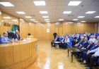 وزير التربية والتعليم ومحافظ المنيا يعقدان اجتماعًا مع مديري الإدارات التعليمية بالمحافظة لمتابعة آليات الارتقاء بجودة العملية التعليمية بمدارس المحافظة