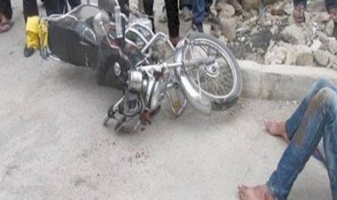 إصابة 4 شباب فى تصادم دراجتين ناريتين بطريق كفر سرنجا في ميت غمر بالدقهلية