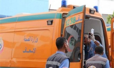 إصابة شخص صدمته سيارة أثناء عبوره للطريق فى المنيب