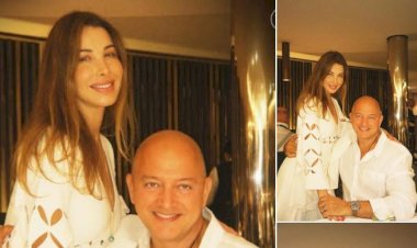 نانسي عجرم تحتفل بعيد زواجها الـ 18 في أجواء رومانسية وتهديه اشهدى يا دني