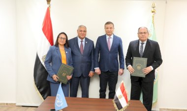 وزير الزراعة وممثل «الفاو» يشهدان توقيع مشروعين للتنمية الزراعية بجنوب سيناء وتطوير قطاع الزيتون في مصر