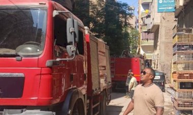 إخماد حريق داخل شقة سكنية فى المعادى دون إصابات