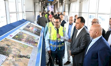 رئيس الوزراء يتفقد المرحلة الثانية من الأتوبيس الترددي (BRT)
