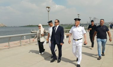 تنفيذ حملة مكبرة لإزالة التعديات والإشغالات الواقعة بنطاق مشروع ممشى أهل مصر