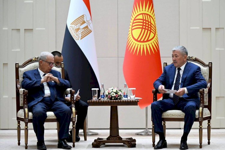 نائب رئيس الوزراء للشؤون الاقتصادية يلتقي رئيس الوزراء القيرغيزي في "بيشكيك" لبحث تعزيز التعاون المشترك