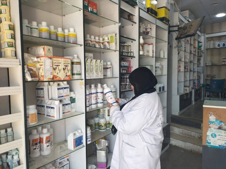 "الزراعة" تواصل حملاتها المكثفة للتفتيش على مراكز بيع وتداول المستحضرات البيطرية