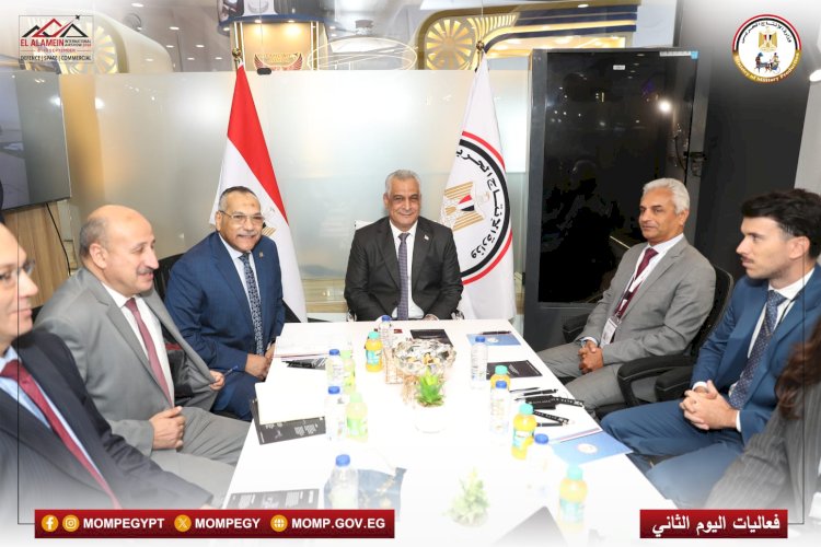 وزير الإنتاج الحربي يعزز أوجه التعاون في مجال الصناعات الدفاعية
