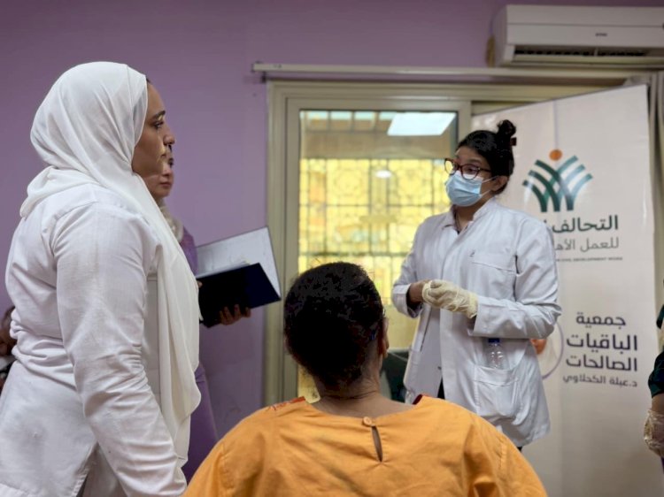 وزارة الصحة تنفذ قافلة طبية متخصصة في صحة الفم والأسنان لرعاية المسنين بالمقطم
