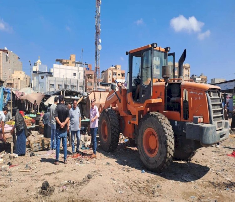 منال عوض : تنفيذ 9704 حملة لرفع الاشغالات والنظافة والمخلفات وتحرير 8863 محضر اشغال